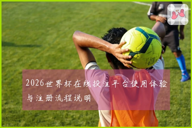 2026世界杯在线投注平台使用体验与注册流程说明